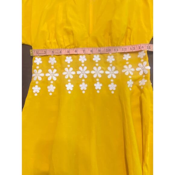 Kate‎ Spade Daisy Embroidered Fit and Flare Dress Size 4 Trad Coquette Luxury - Picture 5 of 8